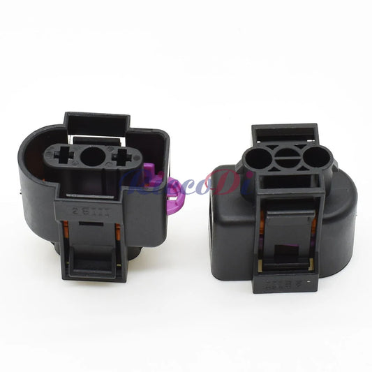 durable 2 pin auto connector for antifreeze and water spray applications in vehicles