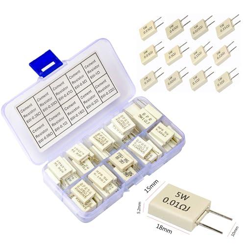 Cement Resistor 5W Assortment Kit