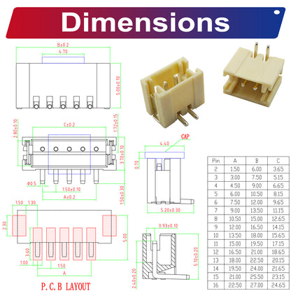 Complete_JST_ZH_SMT_Vertical_Header_Connector_Kit_for_Electronics_Projects