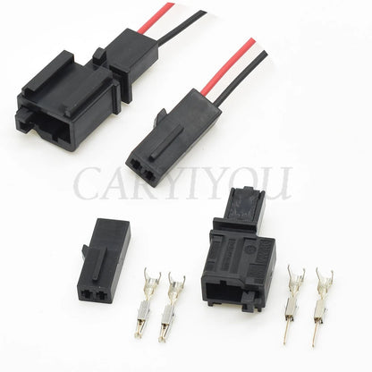 Close-up of pin configuration for reliable car trunk light wiring connector