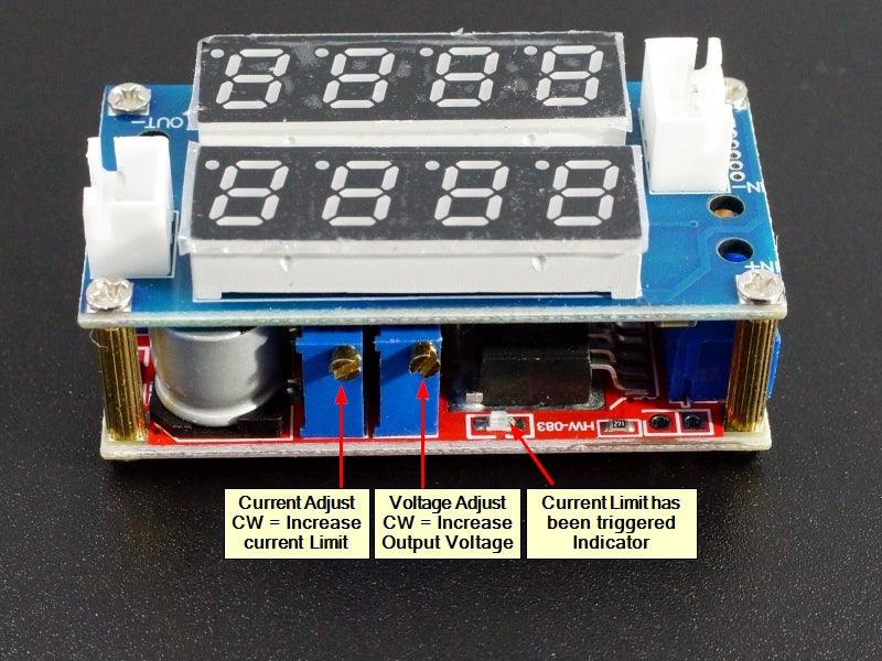 5A Adjustable Step Down CC / CV Module