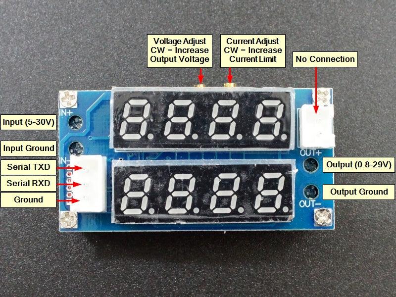 5A Adjustable Step Down CC / CV Module