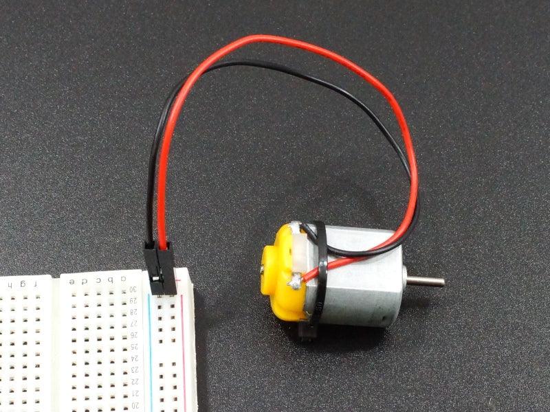 3V DC Hobby Motor with Fan