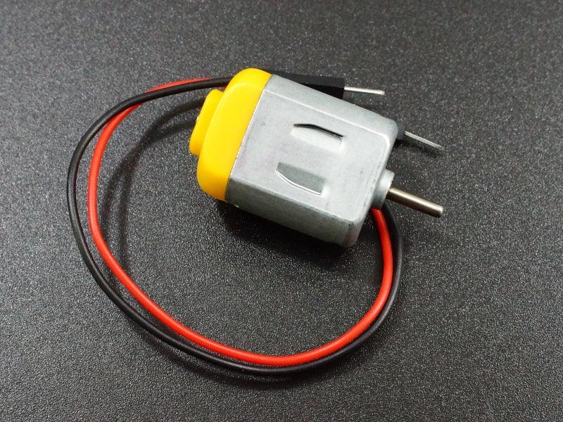 3V DC Hobby Motor with Fan