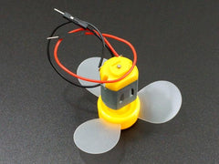 3V DC Hobby Motor with Fan