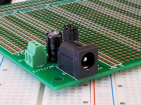 DC Power Jack PCB Mount (2-Pack)