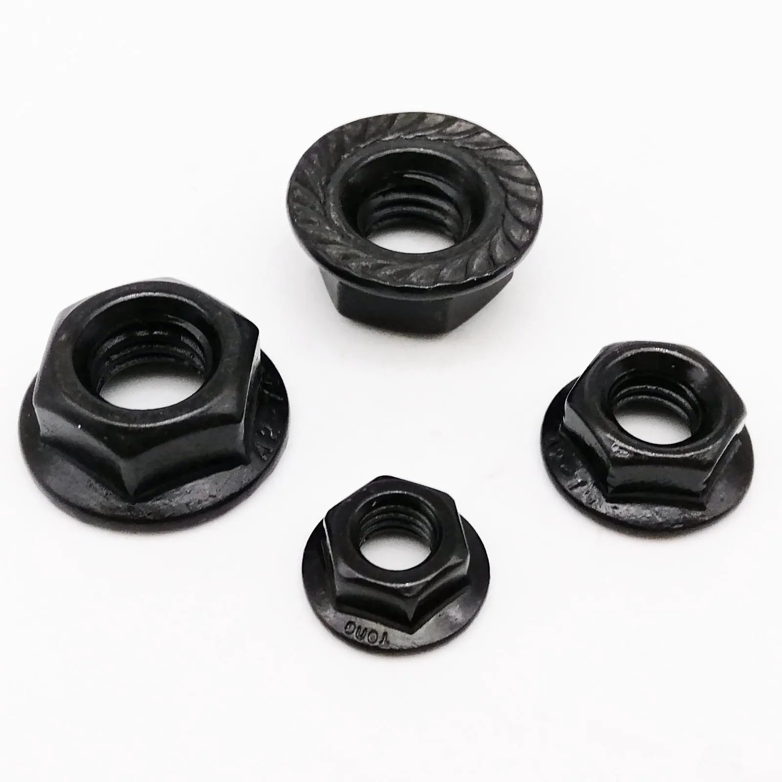 DIN6923_Black_Stainless_Steel_Hex_Flange_Nut_M5