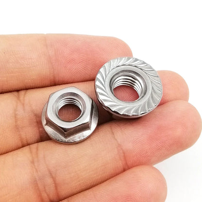 DIN6923_Stainless_Steel_Hex_Flange_Lock_Nut_M10_Fine_Thread