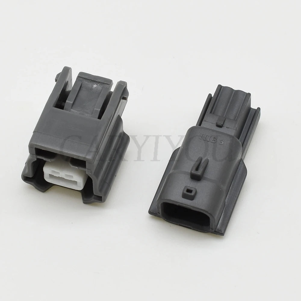 Installation demonstration for DJ7021KA-0.6 waterproof 2Pin sensor wire harness connector plug for car wheels