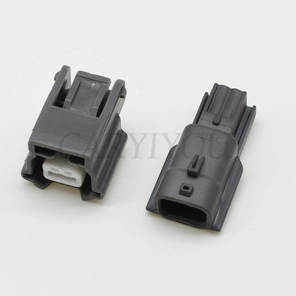 Installation demonstration for DJ7021KA-0.6 waterproof 2Pin sensor wire harness connector plug for car wheels