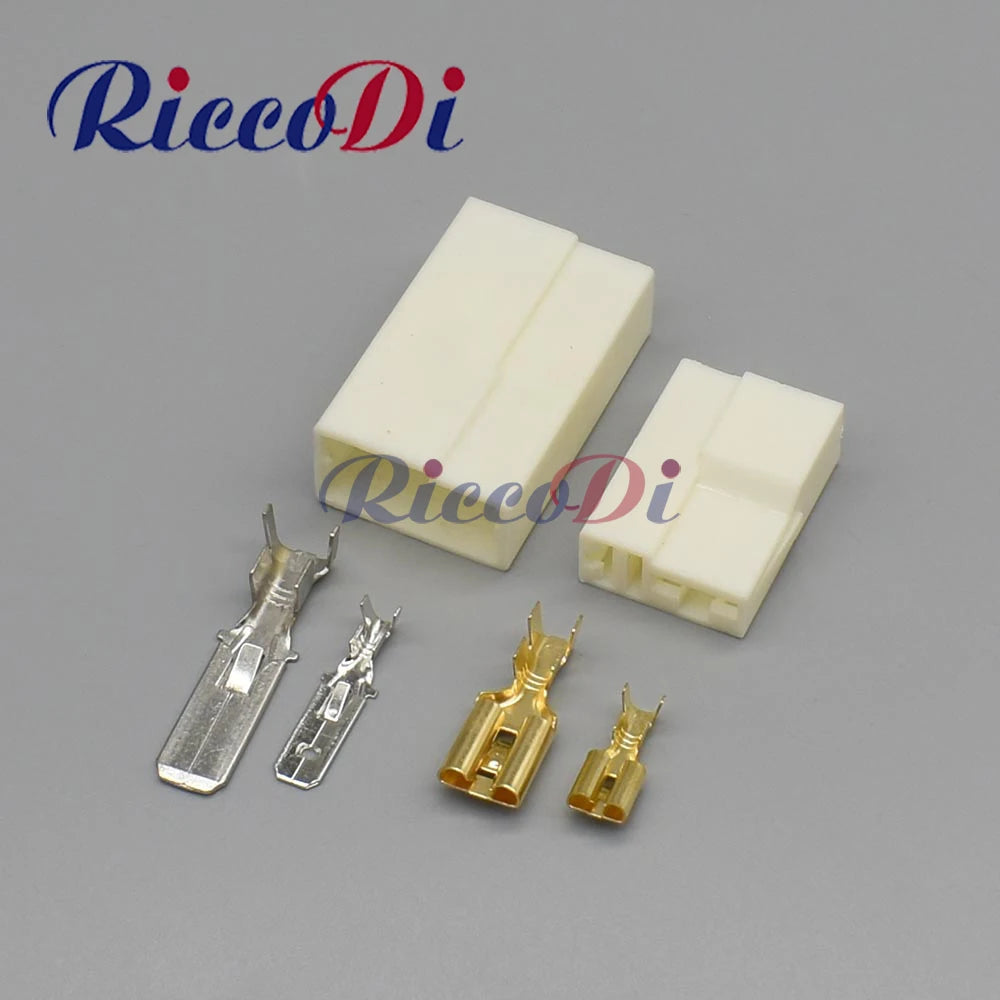 Overview of DJ7022A 6.3MM automotive connector plug with terminal for reliable car wiring