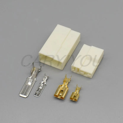 Installation guide for DJ7022A 6.3MM automotive connector plug with terminal for easy car wiring setup