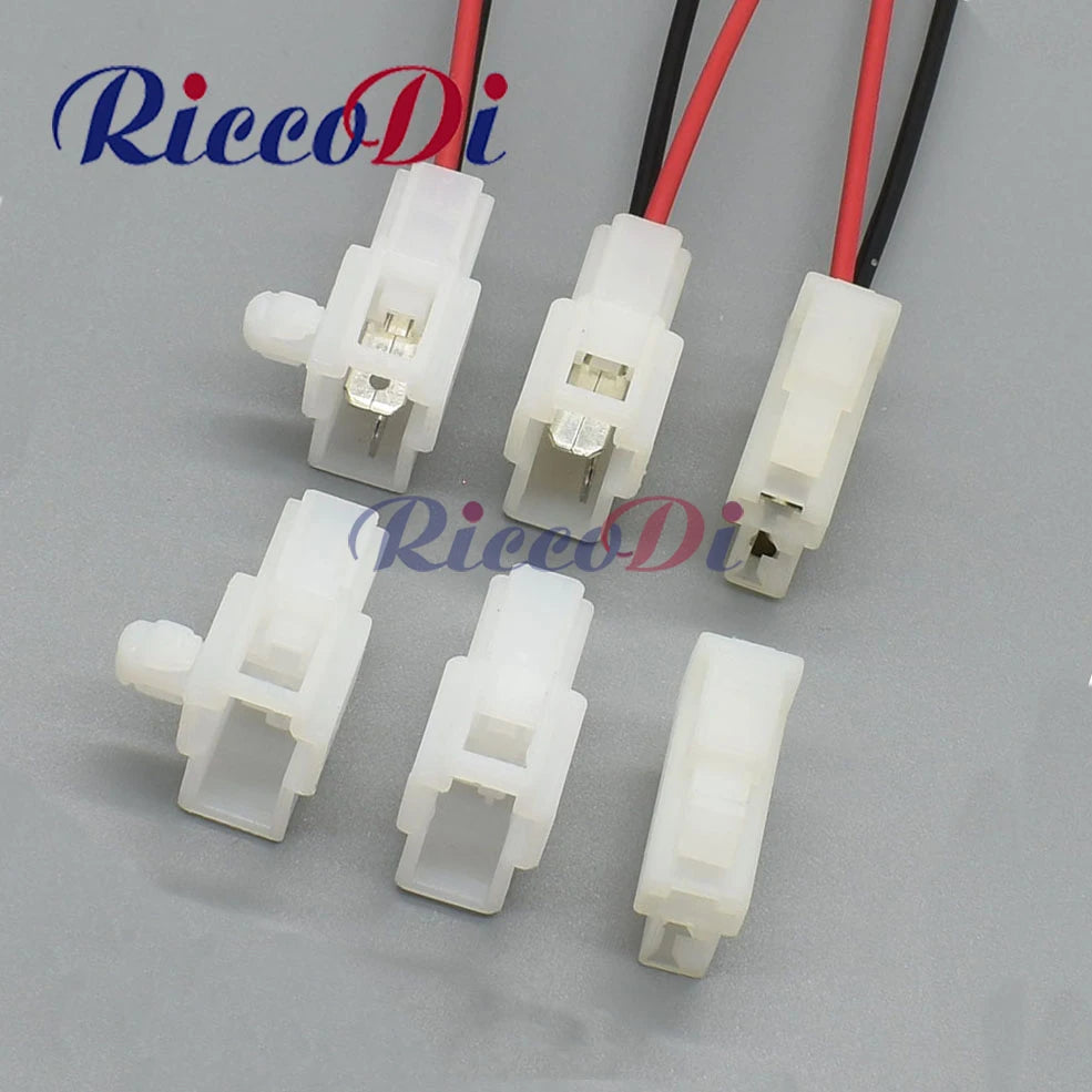 Overview of DJ7022A 6.3MM 2 pin automotive connector plug with terminal for reliable car wiring connections