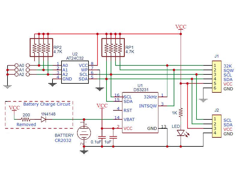 DS3231S RTC with EEPROM Module