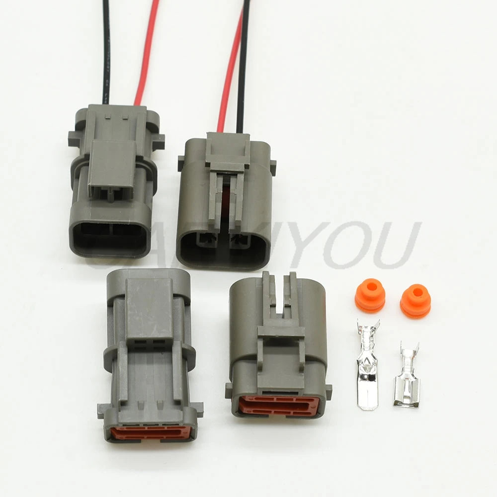 high-quality 2 pin AC assembly connector for secure and reliable generator wiring in automotive systems
