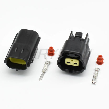 durable automotive connector housing for intake sensor and solenoid valve applications