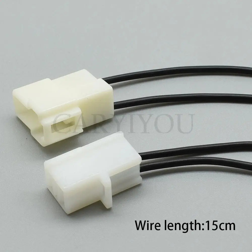durable 2 pin male female automotive connector for long-lasting wiring harness use