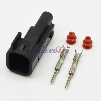 high-quality 2 pin female automotive connector for reliable injector wiring