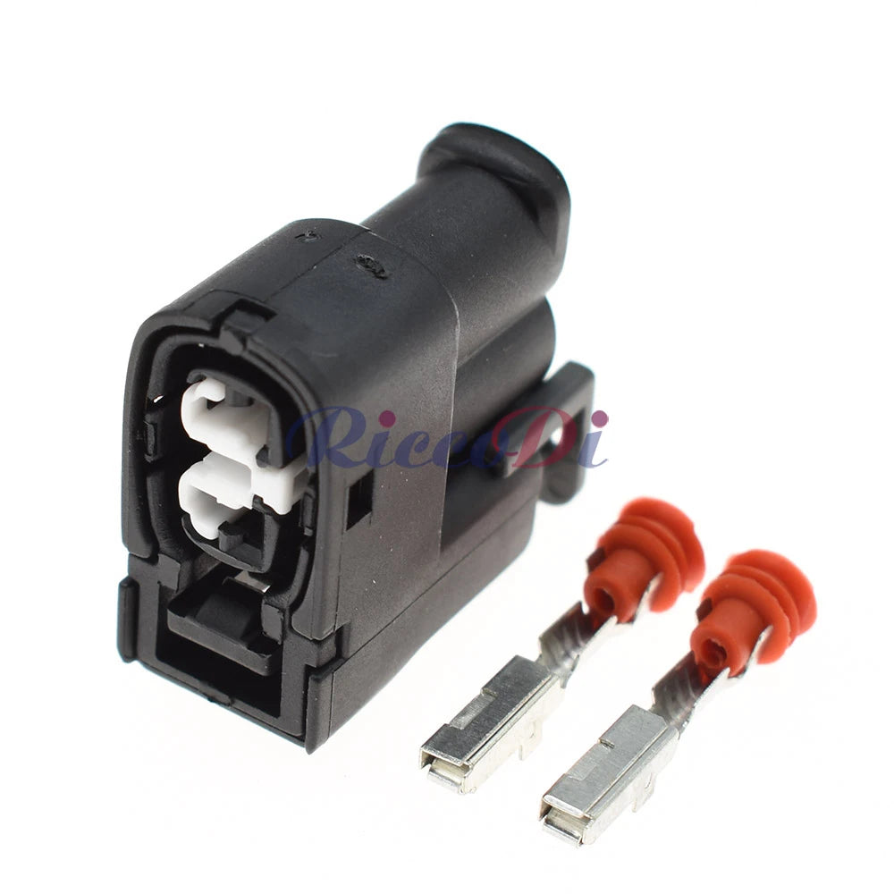 high-quality 2 pin automotive injector plug for reliable wiring in fuel and engine systems