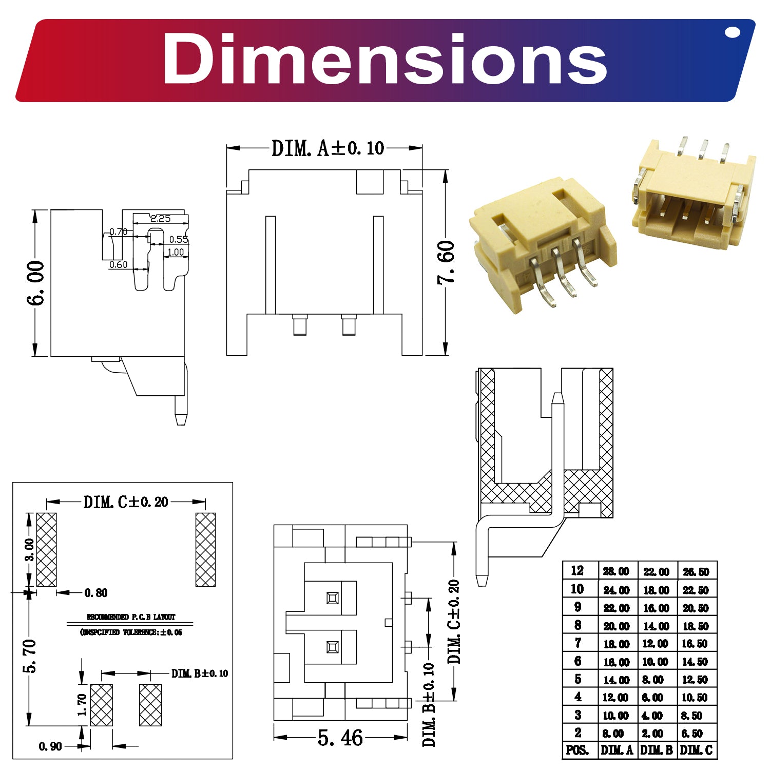 Durable_JST_PH2.0_Pitch_SMT_Header_Connector_Kit