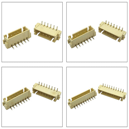 Durable JST XH2.5mm vertical SMT headers with 2-12 pin options, ideal for reliable electronics projects
