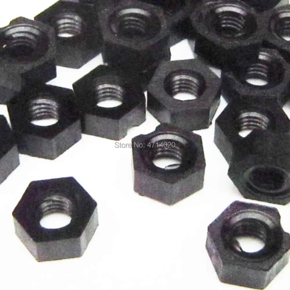 Durable_M2-M4_nylon_plastic_Phillips_pan_round_head_screw_bolt_black_white