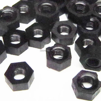 Durable_M2-M4_nylon_plastic_Phillips_pan_round_head_screw_bolt_black_white