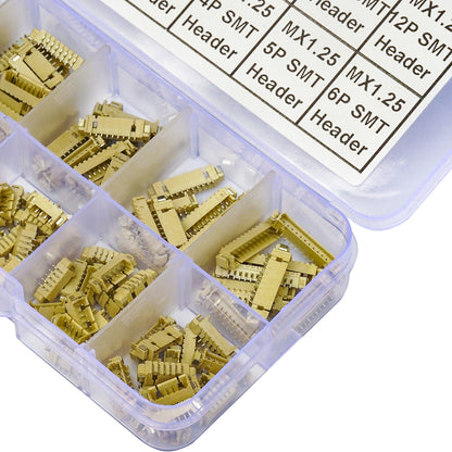 Durable Molex MX1.25mm SMT header connectors providing stable performance for electronic assemblies