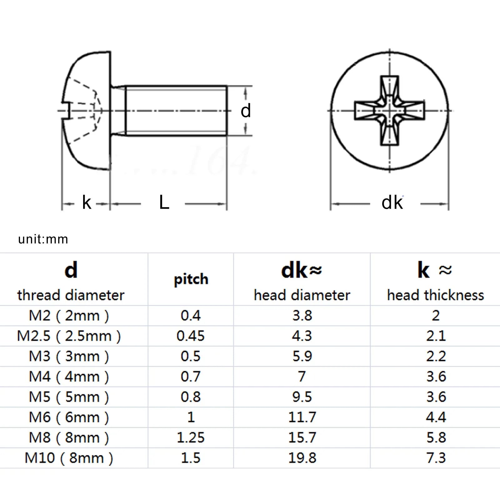 Durable_white_nylon_plastic_cross_Phillips_pan_round_head_screw_bolt_for_electronics