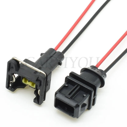 2 pin engine oil sensor connector automotive male female plug for car wiring harness