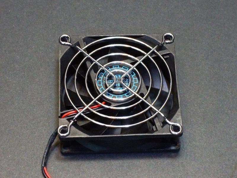 Fan Guard 80mm Chromed Steel