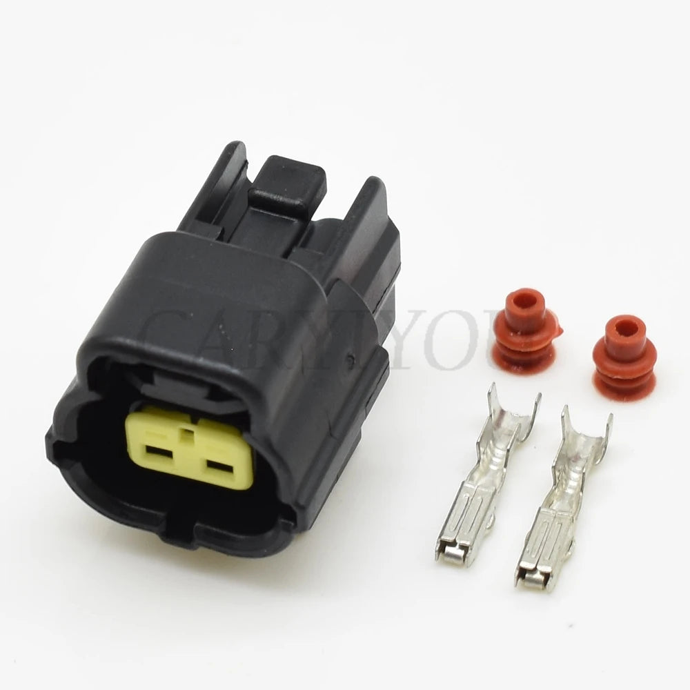 premium 2 pin female and male wire connector for waterproof automotive applications