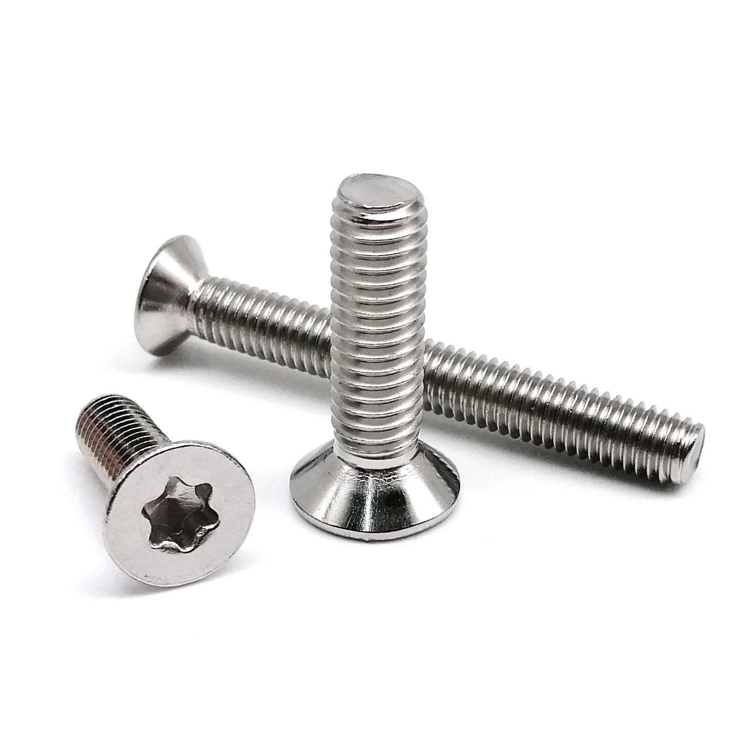 GB2673_six-lobe_Torx_flat_countersunk_head_screw_bolt_304_stainless_steel