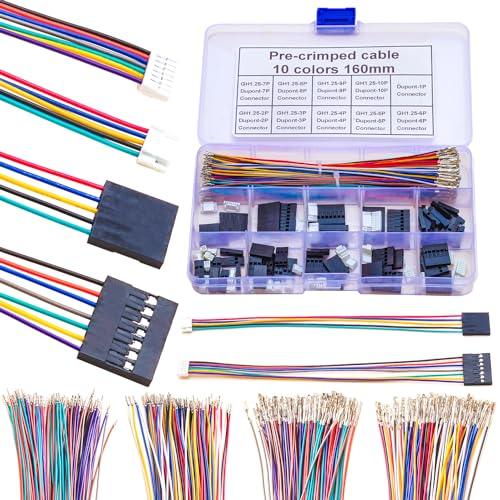 GH1.25 to Dupont2.54 JST Connector Dupont Connector Kit