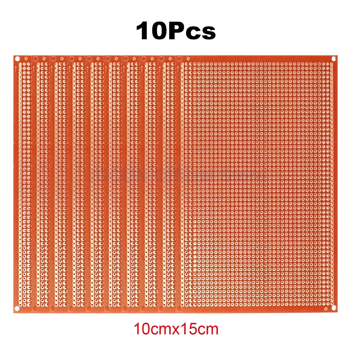 PCB Prototype Board 10x15cm Universal DIY Matrix Single-Row Continuous Hole Soldering Plate