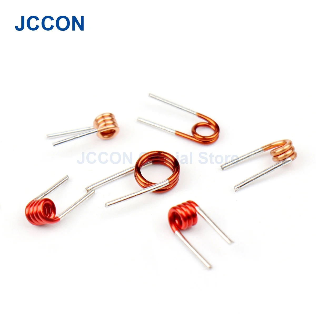 Copper Wire Air Core Inductor Coil for Remote Control and FM Circuit 0.7×3.0mm 1.5T–7.5T