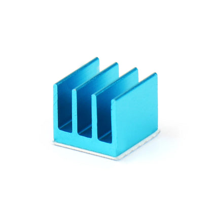 Aluminum Heatsink Radiator 7x7x6mm with Thermal Tape for IC Chips, 3D Printer, Raspberry Pi, SSD NVME