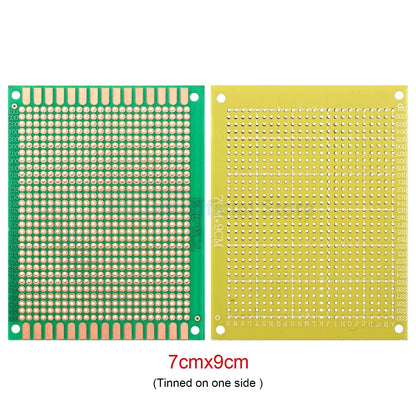 PCB Prototype Board Set 5x7, 6x8, 7x9, 9x15cm Universal DIY Single-Hole Soldering Plates