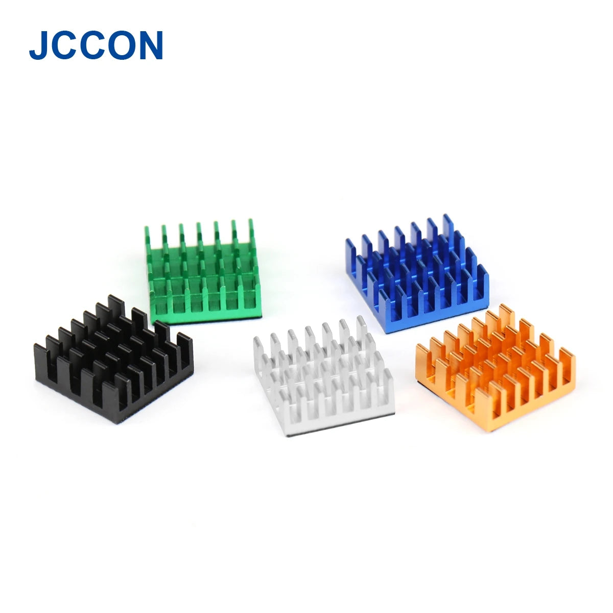 Aluminum Heatsink Radiator 14x14x6mm with Thermal Tape for IC Chips, 3D Printer, Raspberry Pi, SSD NVME