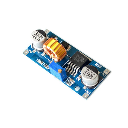 XL4015 DC-DC Adjustable Step-Down Power Supply Module 4–38V to 1.25–36V 5A with LED and Heat Sink