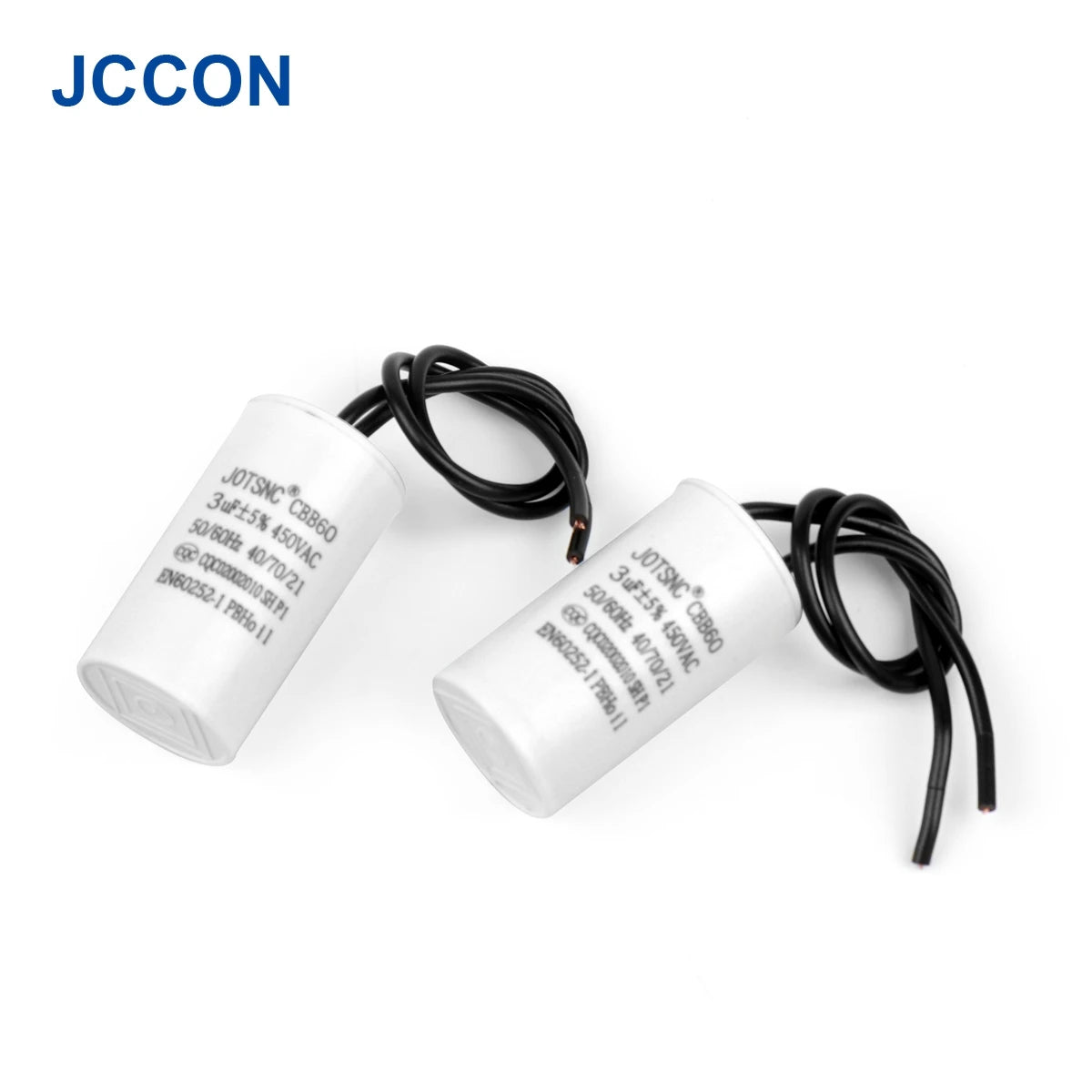 CBB60 Motor Run and Start Capacitor 450V AC 3µF–80µF for Water Pumps