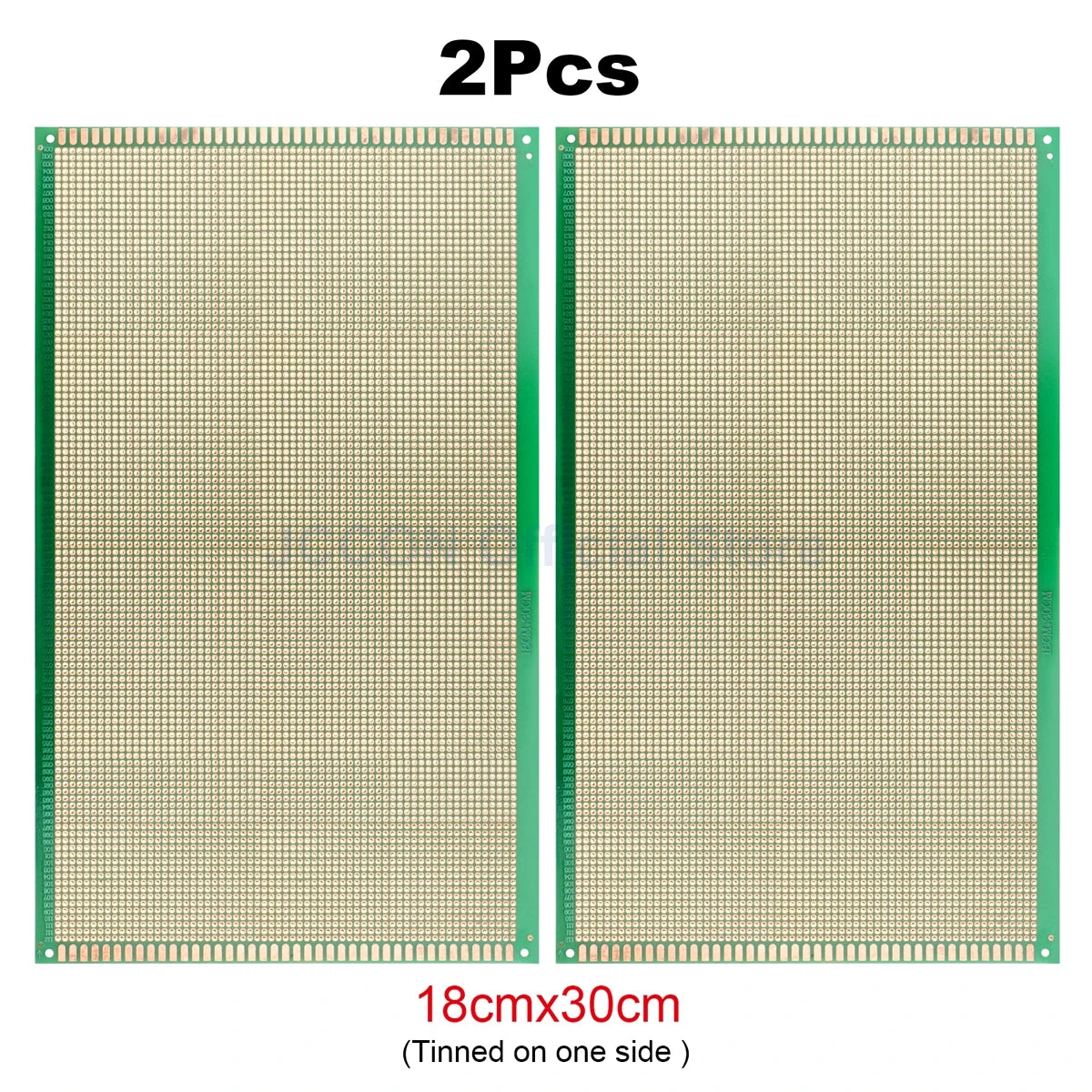 PCB Prototype Board Set 5x7, 6x8, 7x9, 9x15, 10x15, 10x22, 12x18cm Universal DIY Single-Hole Soldering Plates