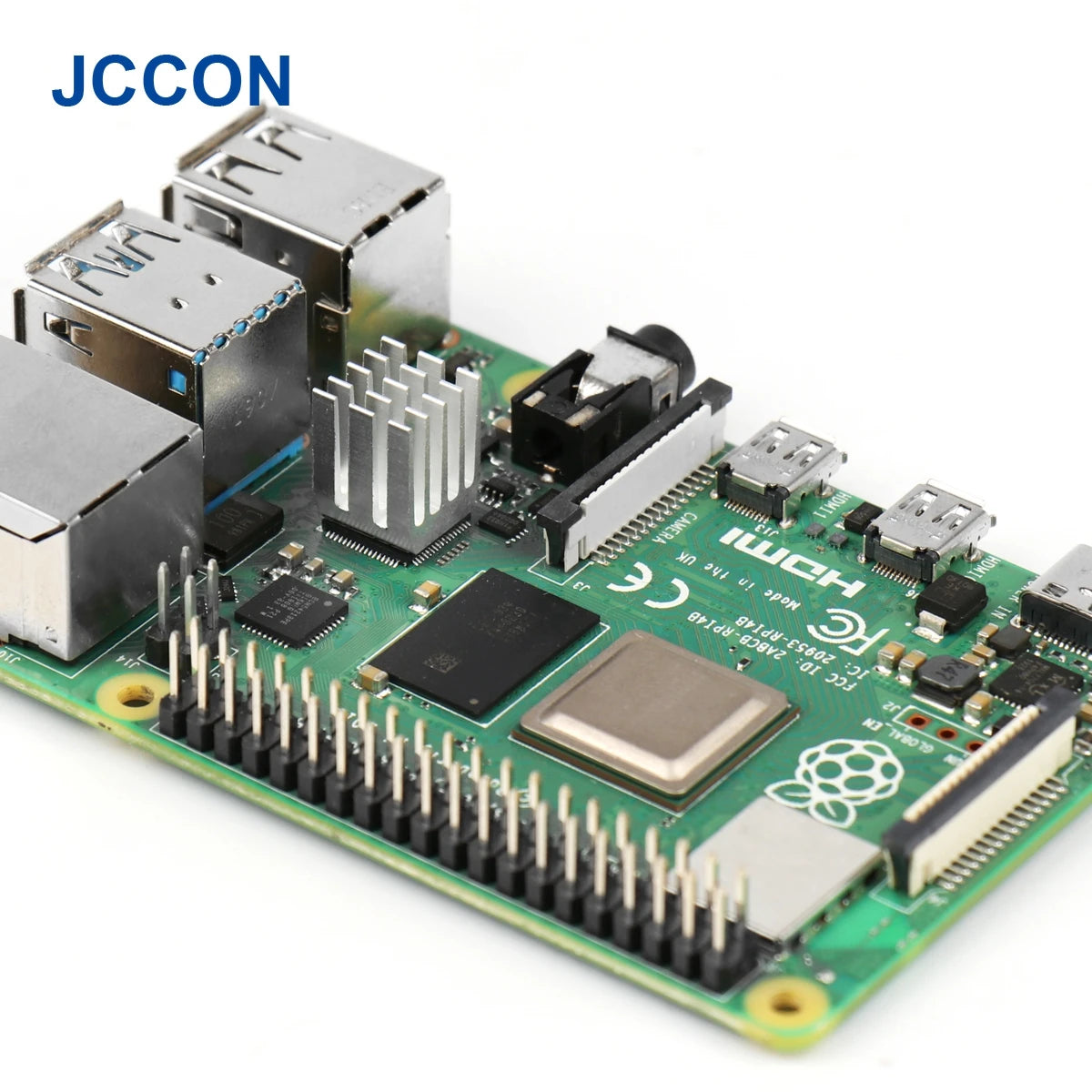 Aluminum Heatsink Radiator 9x9x12mm with Thermal Tape for IC Chips, 3D Printer, Raspberry Pi 3B