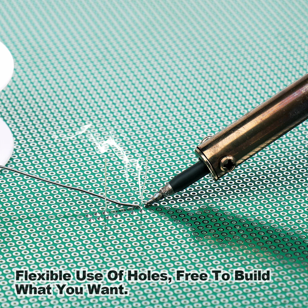 PCB Stripboard Prototype Board Single-Side Universal Prototyping 2x8, 3x7, 4x6, 5x7, 6x8, 7x9, 8x12, 9x10 Soldering