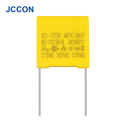 X2 Polypropylene Film Capacitors 275VAC 0.1µF–0.56µF