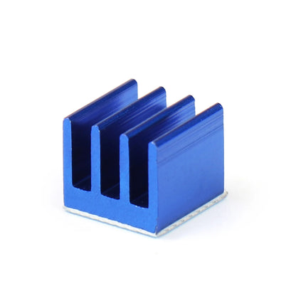 Aluminum Heatsink Radiator 7x7x6mm with Thermal Tape for IC Chips, 3D Printer, Raspberry Pi, SSD NVME