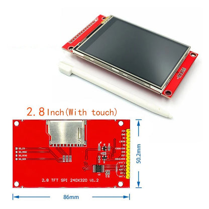 TFT Color LCD Display Module 1.44–2.8 Inch SPI Interface ST7735 ILI9225 ILI9341