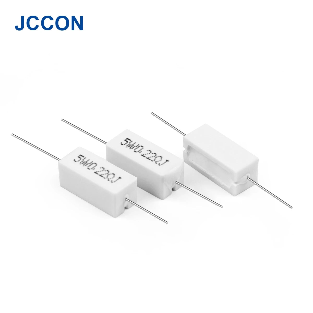 5W Cement Resistor 0.1Ω–10KΩ 5% Power Resistance Ceramic Cement