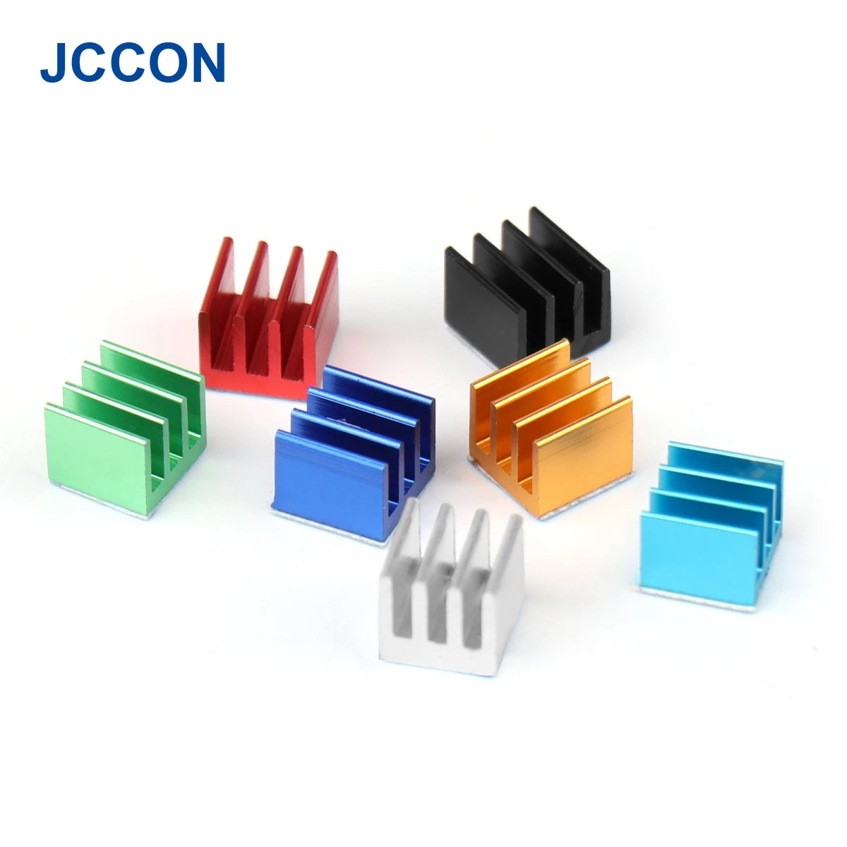 Aluminum Heatsink Radiator 7x7x6mm with Thermal Tape for IC Chips, 3D Printer, Raspberry Pi, SSD NVME