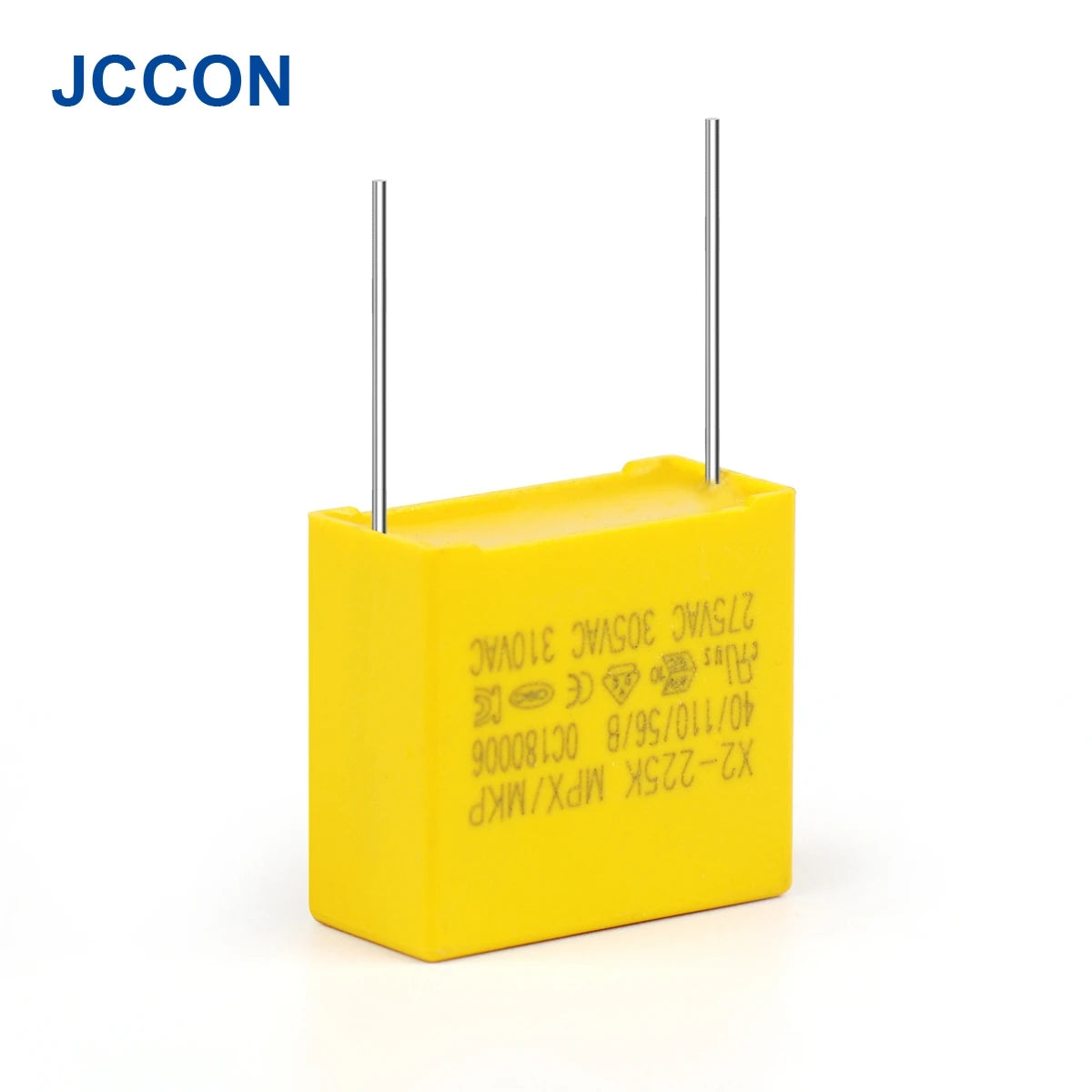 X2 Polypropylene Film Capacitors 275VAC 0.1µF–0.56µF